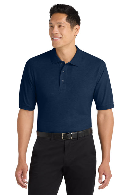Neorom Silken Pique Polo | Wrinkle-Resistant Uniform Classic