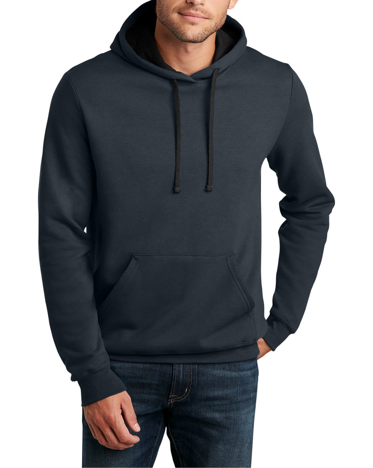 Men's Hoodie Trendy Midweight Fleece Sweatshirt, Stylish Pullover Hooded Sweatshirt for Men, Comfort Fashion Sweatshirt