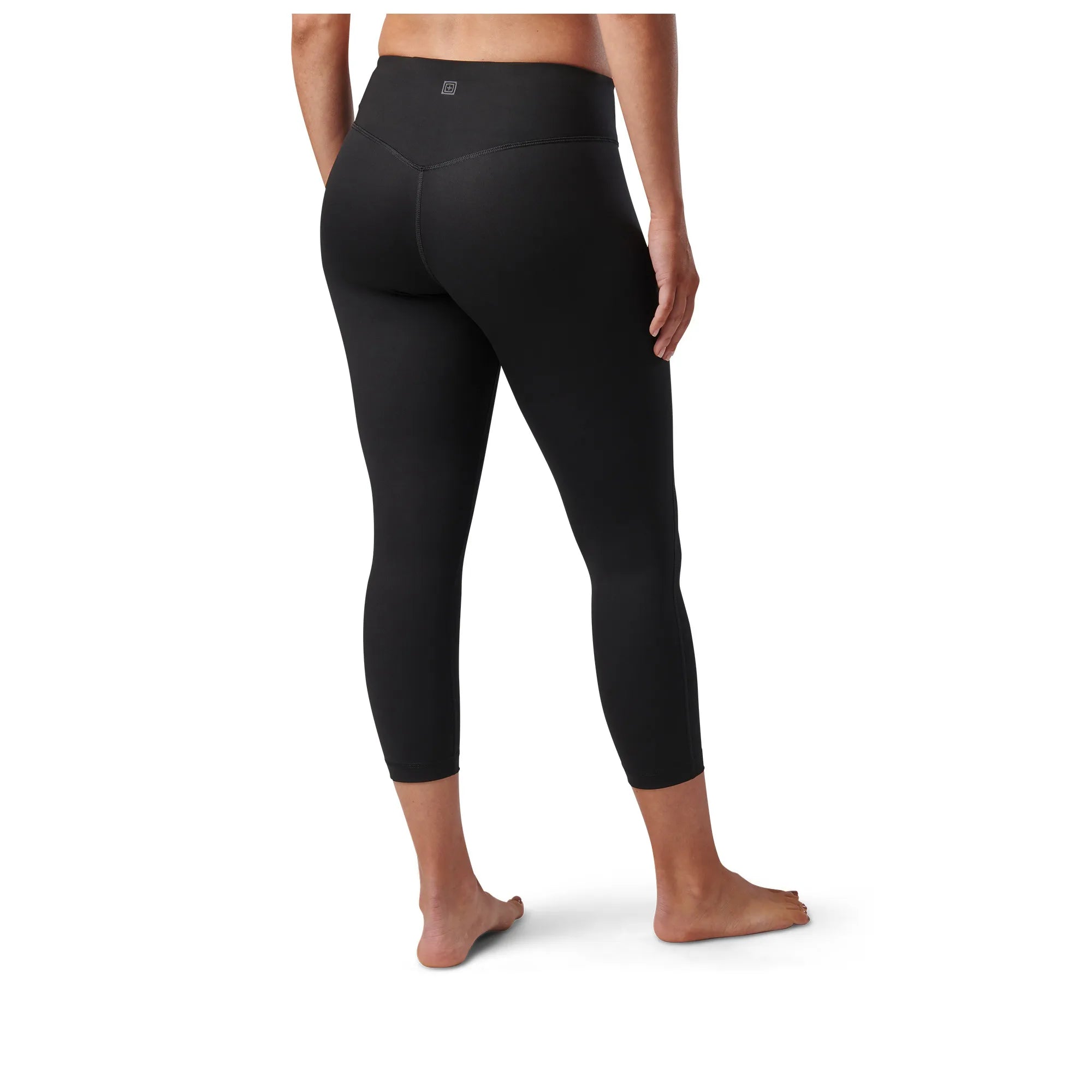 5.11 PT-R Max Effort Capri high-performance training legging with durable nylon and elastane jersey blend
