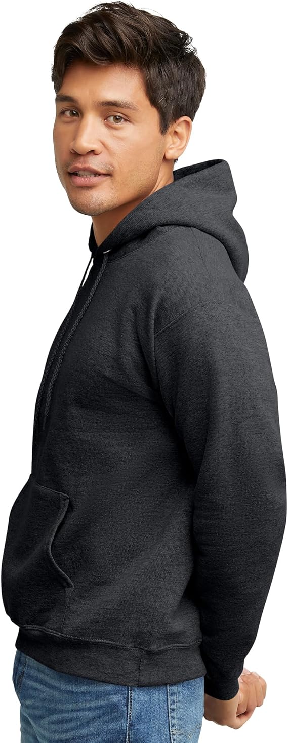 Hanes Men's Hoodie, EcoSmart Fleece Hoodie, Hooded Sweatshirt for Men