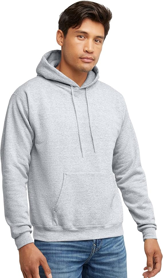 Hanes Men's Hoodie, EcoSmart Fleece Hoodie, Hooded Sweatshirt for Men